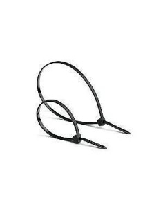 Brida nylon 7,5x320 negra - 1