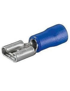 Terminal faston hembra PVC preaislado azul 4,8MM - 1