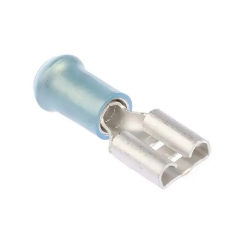 Terminal faston hembra nylon preaislado azul 6,3 mm - 2