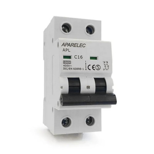 Automático Magnetotérmico 2P 40A 6KA curva C Aparelec - 2