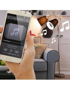 Bombilla LED estándar E27 7W altavoz (Fría, Cálida, Neutra) - 1 2