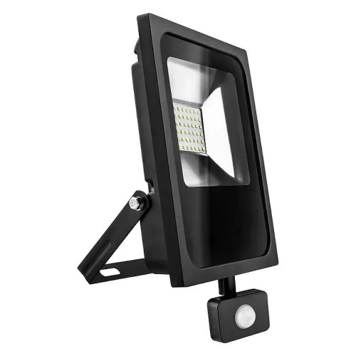Proyector LED con sensor negro Matel 100W Fría - 3