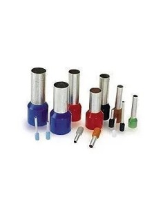 Puntera hueca aislada de sección 1MM roja 2