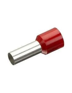 Puntera hueca aislada de sección 1MM roja
