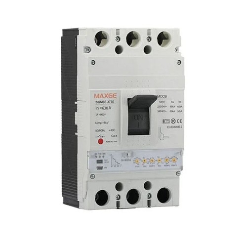 Caja moldeada con unidad de control electrónica 4P 630A 85kA - 4