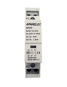 Contactor modular 20A 2NO 1 Módulo - Aparelec - 1