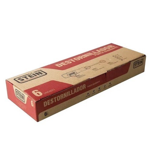 Destornillador punta Diamante electricista 5,5X150MM Stein - 4 Destornillador punta Diamante electricista 5,5X150MM Stein - 4