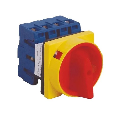 Seccionador corte de emergencia 4P 40A para montaje en panel/puerta - 1