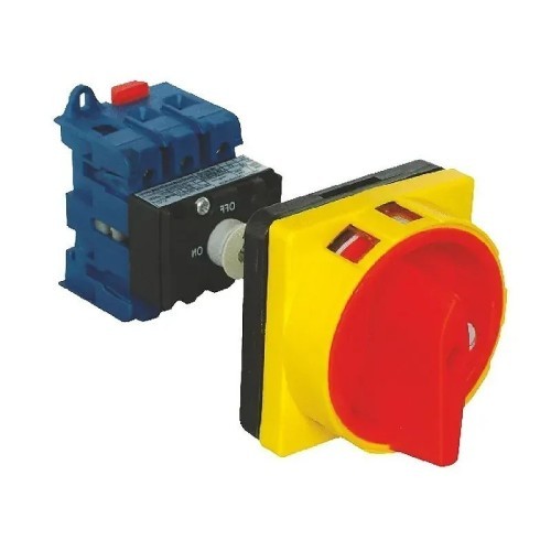 Seccionador paro de emergencia 4P 40A para montaje fondo de armario - 2