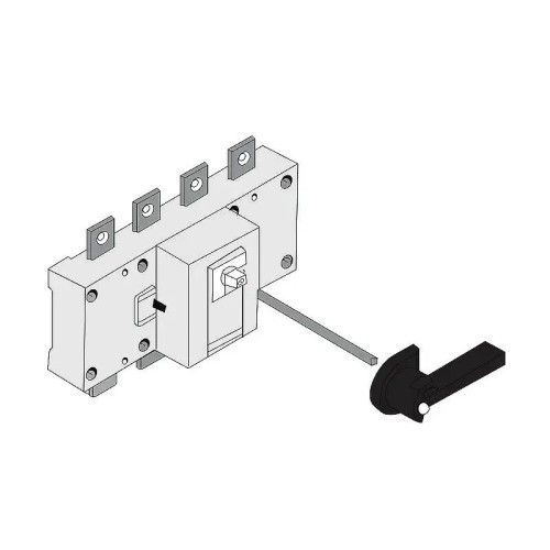 Interruptor de corte en carga 3P 1250A 1000V con mando en puerta - 2