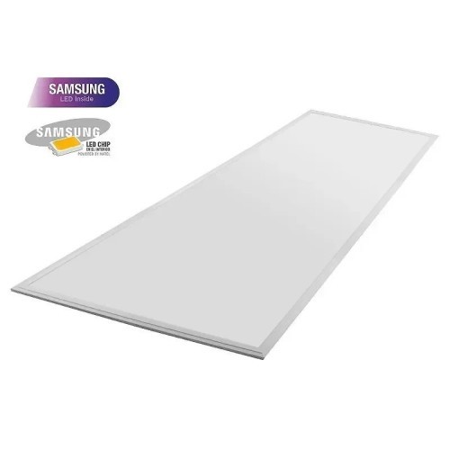 Panel LED Samsung aluminio blanco 30X120CM 40W (Fría, Neutra) - 1