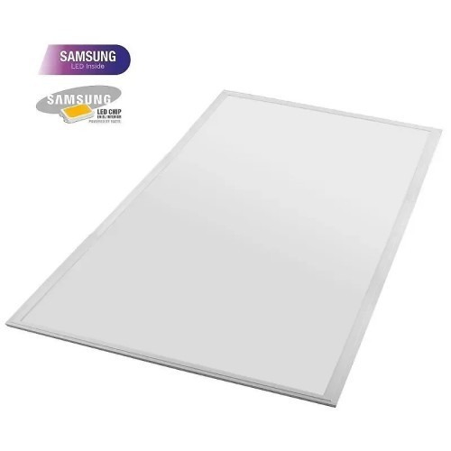 Panel LED Samsung aluminio blanco 60X120CM 80W (Fría, Neutra) - 1 Panel LED Samsung aluminio blanco 60X120CM 80W (Fría, Neutra) - 1