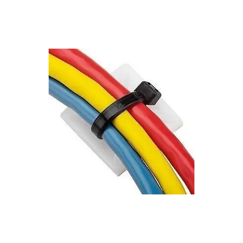 Base adhesiva 19x19 mm negra - 2 Base adhesiva 19x19 mm negra - 2