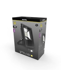 Proyector LED con sensor negro Matel 30W (Fría y Cálida) - 1 2