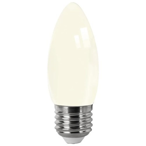 Bombilla LED Matel filamento E27 vela opal 4W Cálida - 1 Bombilla LED Matel filamento E27 vela opal 4W Cálida - 1
