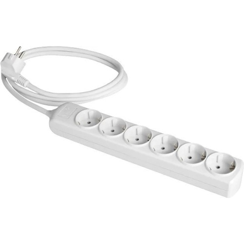 Alargador 6 tomas con cable de 1,5 metros de Solera 8016 - 1