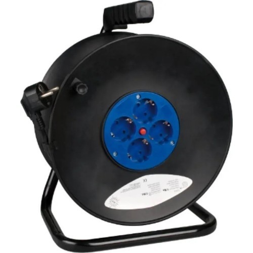 Enrollacable 25m 3x1,5mm con 4 bases bipolares T.T Solera 7425/2 - 1