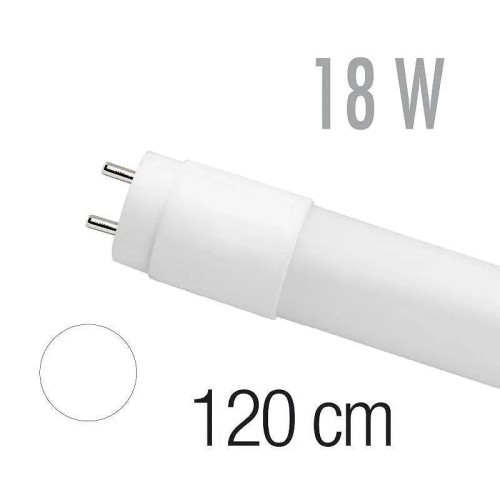 Tubo LED t8 Matel 330º cristal 120cm.18W.(Fría, Cálida, Neutra) - 1