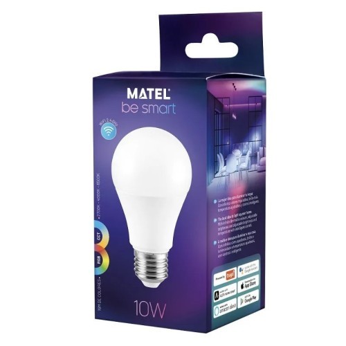 Bombilla LED Smart WiFi Matel estándar E27 10W RGB - 2 Bombilla LED Smart WiFi Matel estándar E27 10W RGB - 2
