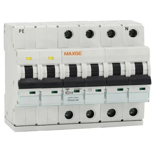 Protector de sobretensiones permanentes + transitorias 4P 32A 415V - 2