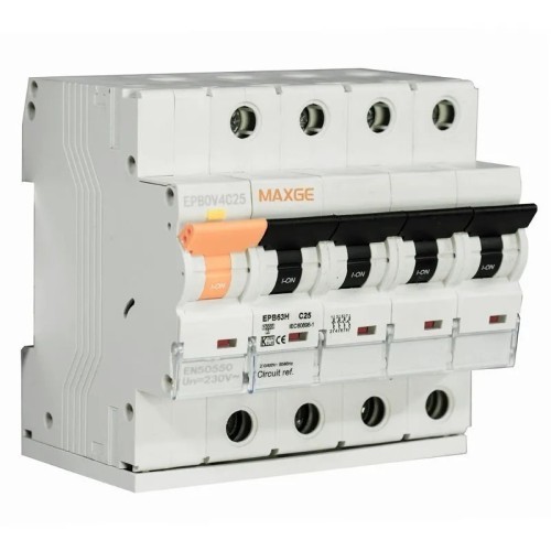 Protector de sobretensiones permanentes 4P 63A 230V Maxge - 1