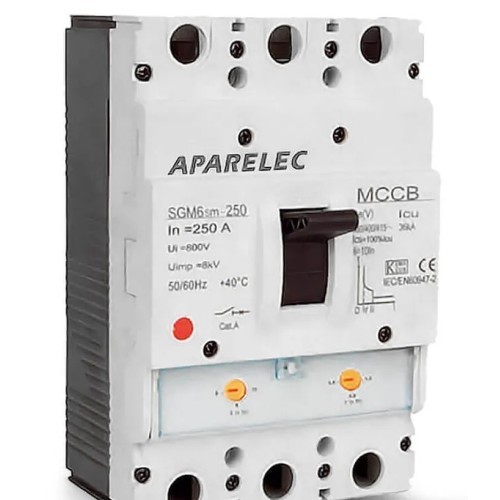 Interruptor en caja moldeada térmico y magnético 4 Polos 800A 85kA - 1