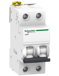 Magnetotérmico IK60N 2 Polos 10A 6kA Schneider A9K17210 - 2