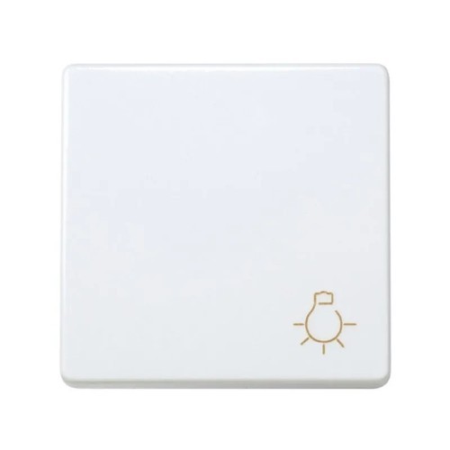Pulsador símbolo luz blanco Simon 27151-65 10AX 250V - 1