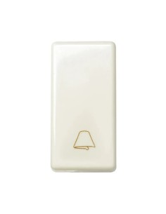 Pulsador campana marfil estrecho Simon 27150-61 - 1