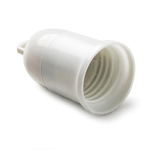 Portalámparas blanco provisional obra E-27 Famatel 175 - 1