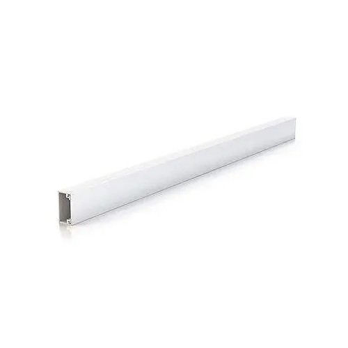 Minicanal PVC blanca de 40x40mm. 2 Metros de largo - 1