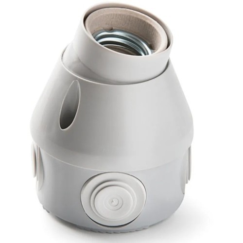 Portalámparas zócalo orientable 360º caja estanca E-27 Famatel 3005 - 1