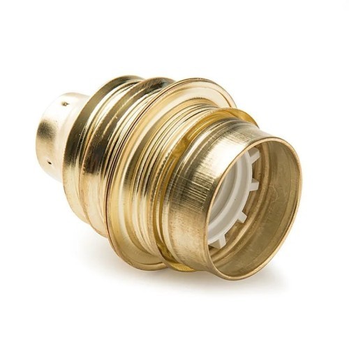 Portalámparas metálico roscado E-27 Famatel 304 - 1