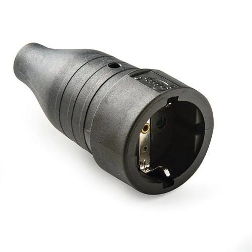 Base móvil schucko goma TT 16A 250V IP44 Famatel 257 - 1