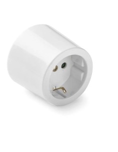 Base superficie redonda porcelana 16A 250V TT Famatel 2401 - 1