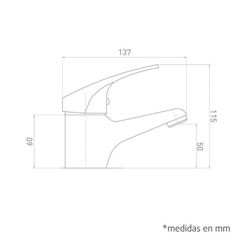 Grifo Monomando para Lavabo serie Java Artic - 4 Grifo Monomando para Lavabo serie Java Artic - 4