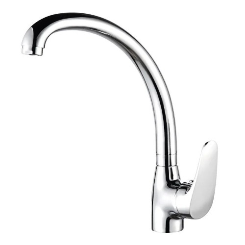 Grifo Monomando Fregadero con Tubo Alto Vertical serie Java Artic - 1