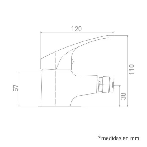 Grifo para Bidet serie Pacific Artic - 5
