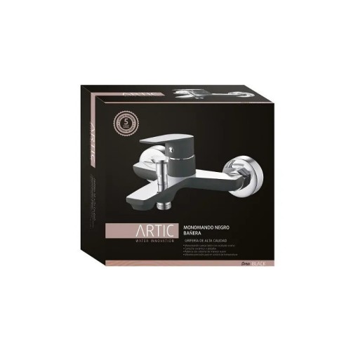 Grifo bañera monomando negro Artic - 7