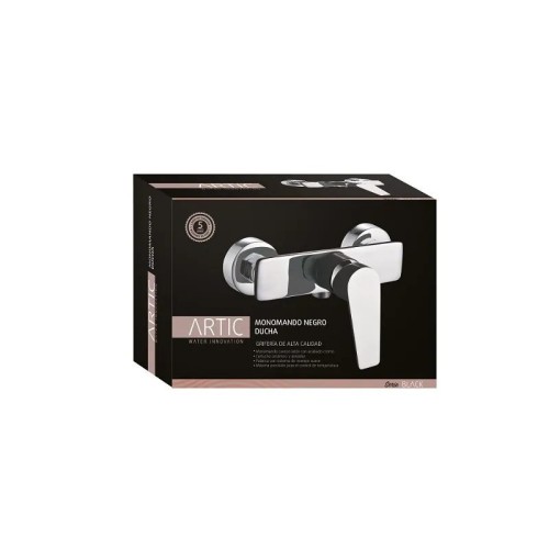 Grifo ducha monomando negro Artic - 7