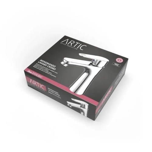 Grifo Lavabo Danubio Cromo Monomando Artic - 5 Grifo Lavabo Danubio Cromo Monomando Artic - 5