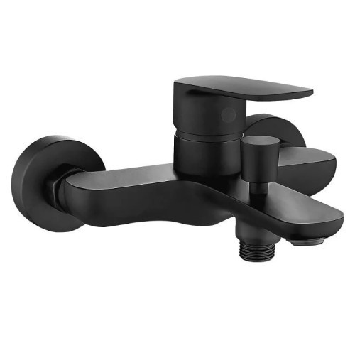 Grifo Ducha Monomando Coral Negro Mate Artic - 1 Grifo Ducha Monomando Coral Negro Mate Artic - 1