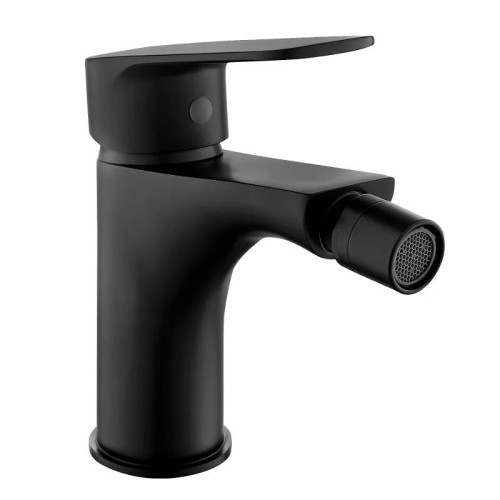 Grifo Monomando Bidet Coral Negro Mate Artic - 1 Grifo Monomando Bidet Coral Negro Mate Artic - 1