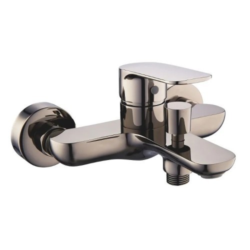 Grifo Monomando Ducha Coral Titanio Brillante Artic - 1