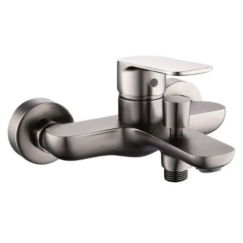 Grifo Bañera Monomando Coral Titanio Mate Artic - 1 Grifo Bañera Monomando Coral Titanio Mate Artic - 1