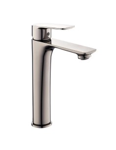 Grifo Monomando Lavabo Alto Coral Titanio Brillante Artic - 1