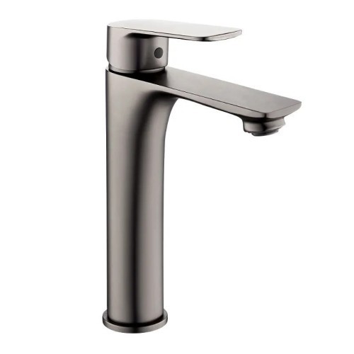 Grifo de Lavabo Monomando Alto Coral Titanio Mate Artic - 1