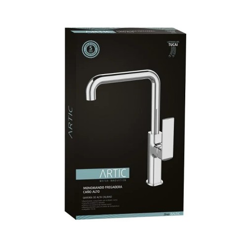 Grifo de Cocina Monomando Fregadero Alto Baltic Artic - 5