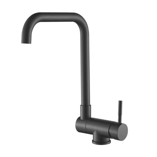 Grifo Abatible Fregadero Monomando Negro Oceanic Artic - 1