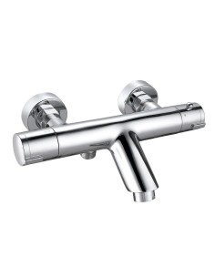 Grifo Termostático Coral Cromado de Bañera Artic - 1